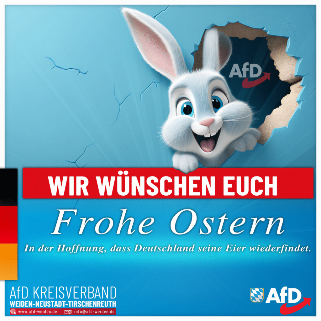 AfD Weiden - Frohe Ostern 2024