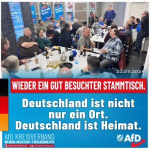 AfD Weiden Stammtisch 23.03.2024
