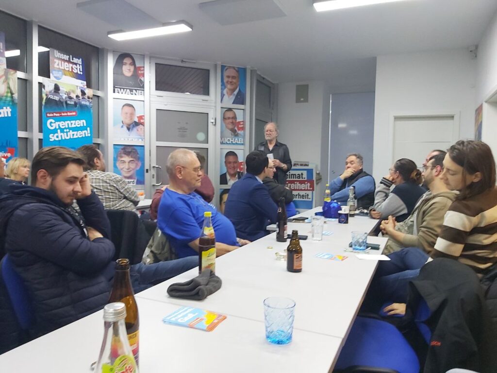 AfD Weiden - Vortrag zum Thema Fossile Energieträger