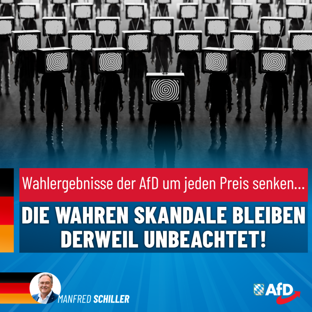 Manfred Schiller AfD - Die wahren Skandale bleiben unbeachtet