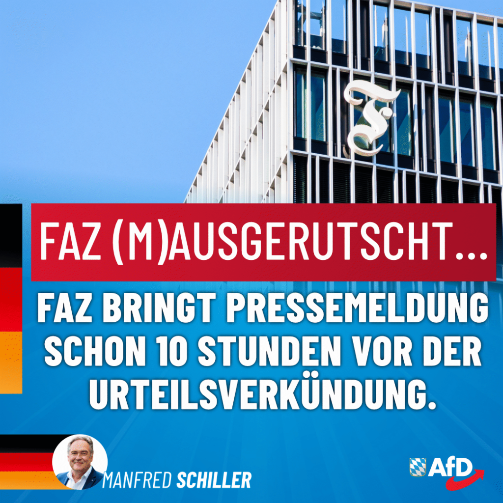 Manfred Schiller AfD - FAZ mausgerutscht