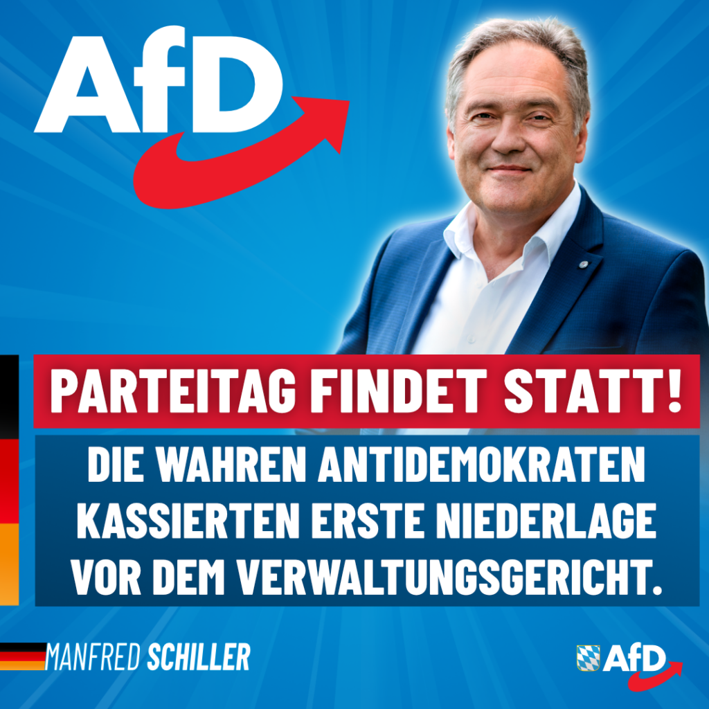 Manfred Schiller - AfD Parteitag findet statt