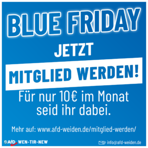 AfD Weiden - Blue Friday