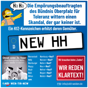 AfD Weiden - Die Empörungsbeauftragten vom Bündnis