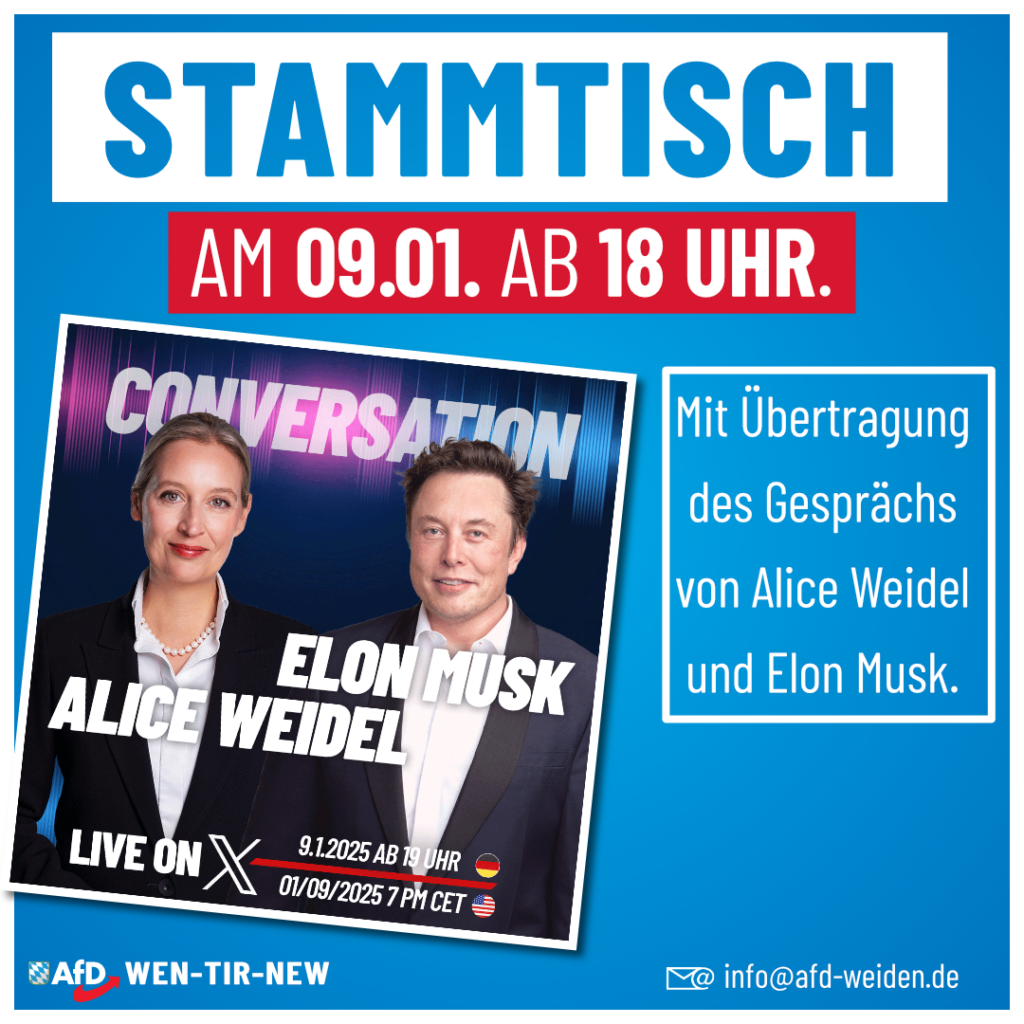 AfD Weiden - Stammtisch 09.01.2025